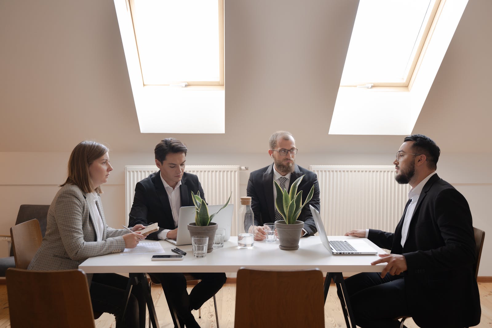 People having a Conference